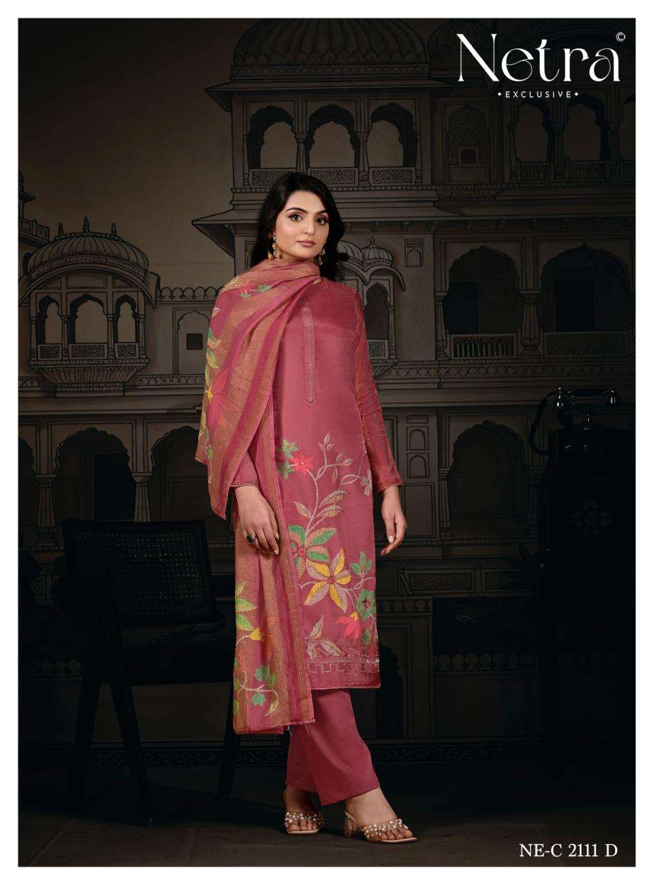 Shanaya Vol 2 Netra Soft Silk Pant Style Suits Exporter Gujarat
