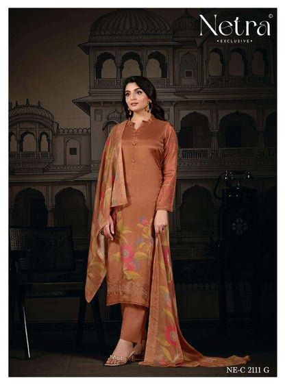 Shanaya Vol 2 Netra Soft Silk Pant Style Suits Exporter Gujarat