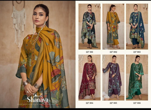 Shanaya Vol 3 Kesar Muslin Pant Style Suits Wholesale