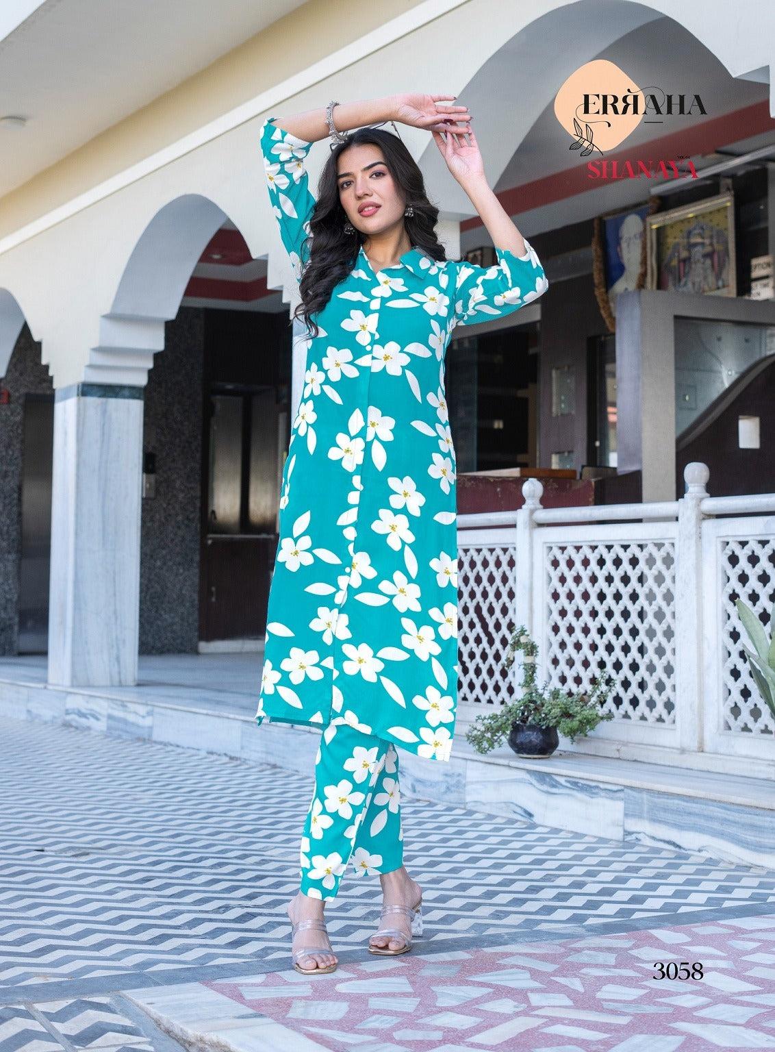 Shanaya Vol 4 Erraha Rayon Co Ord Set Wholesaler India