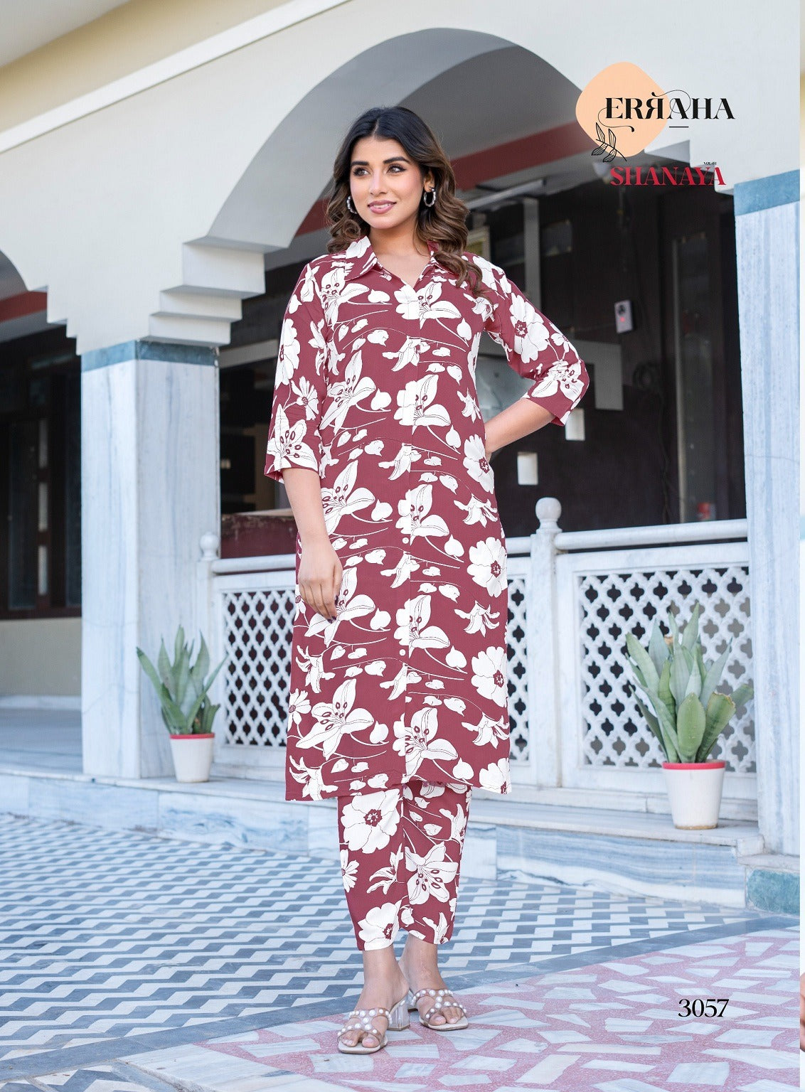 Shanaya Vol 4 Erraha Rayon Co Ord Set Wholesaler India