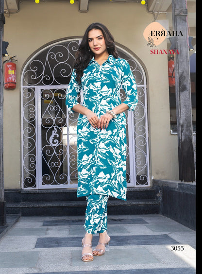 Shanaya Vol 4 Erraha Rayon Co Ord Set Wholesaler India