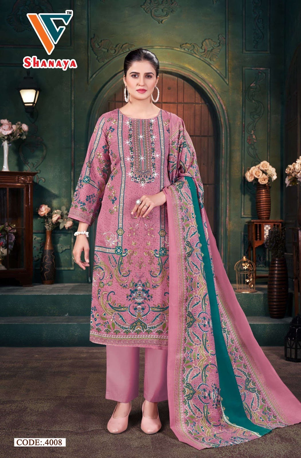 Shanaya Vol 4 Vandana Creation Cotton Karachi Salwar Suits Wholesale Price