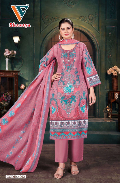 Shanaya Vol 4 Vandana Creation Cotton Karachi Salwar Suits Wholesale Price