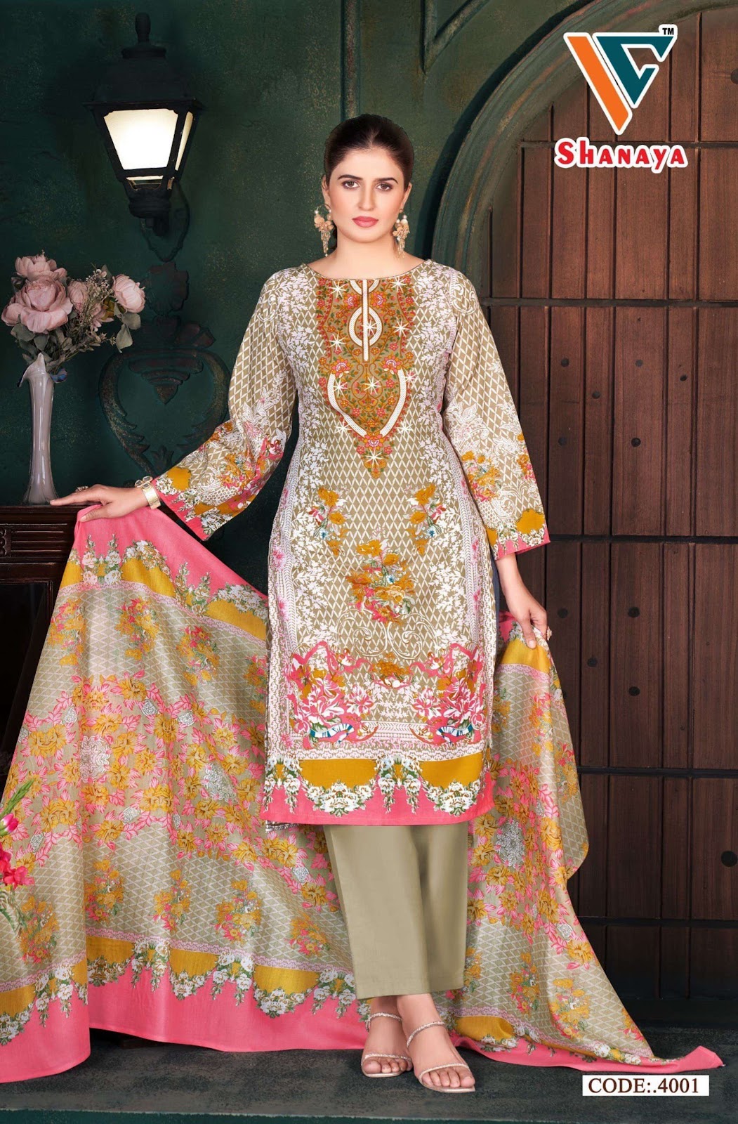 Shanaya Vol 4 Vandana Creation Cotton Karachi Salwar Suits Wholesale Price