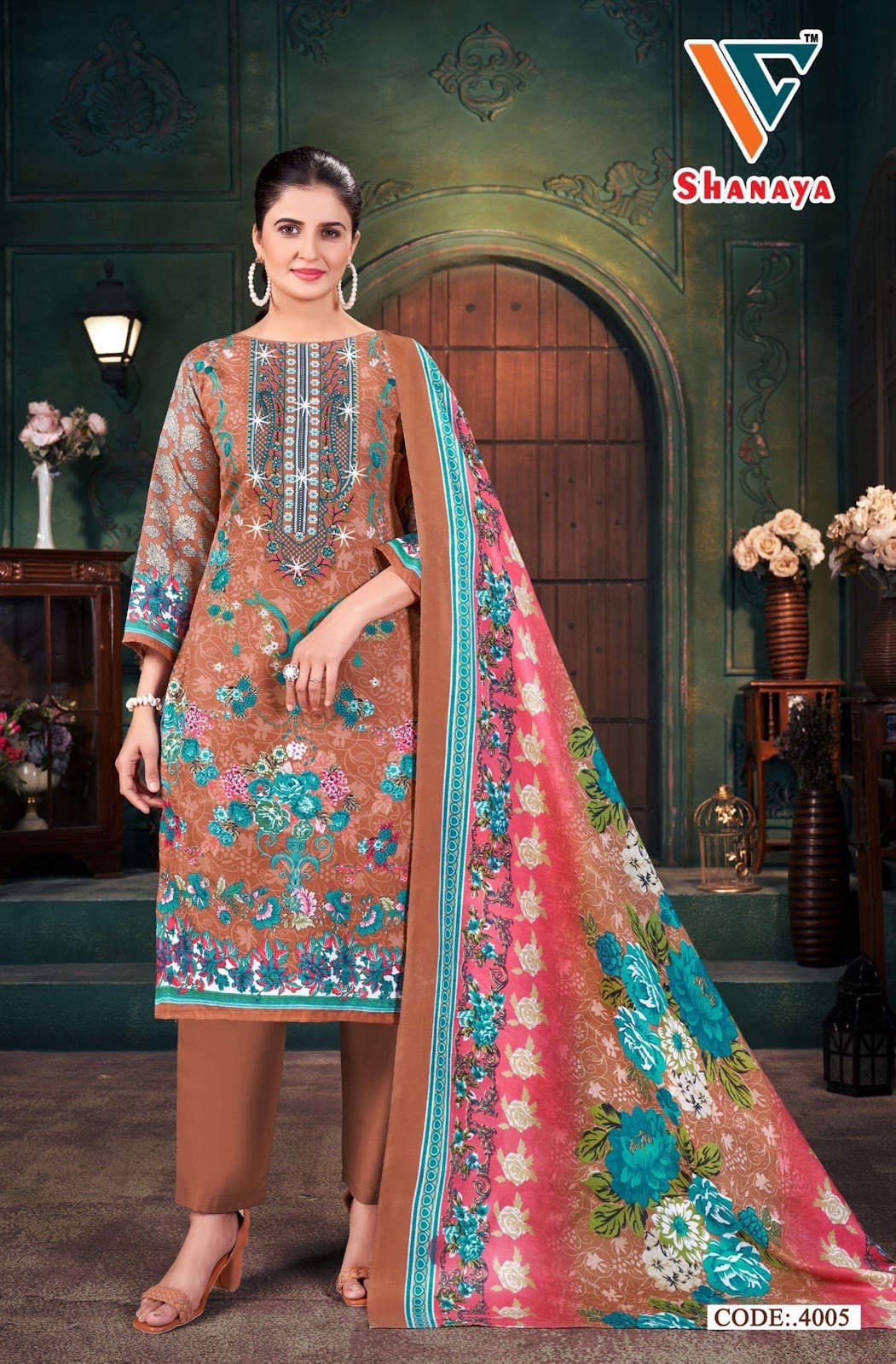 Shanaya Vol 4 Vandana Creation Cotton Karachi Salwar Suits Wholesale Price