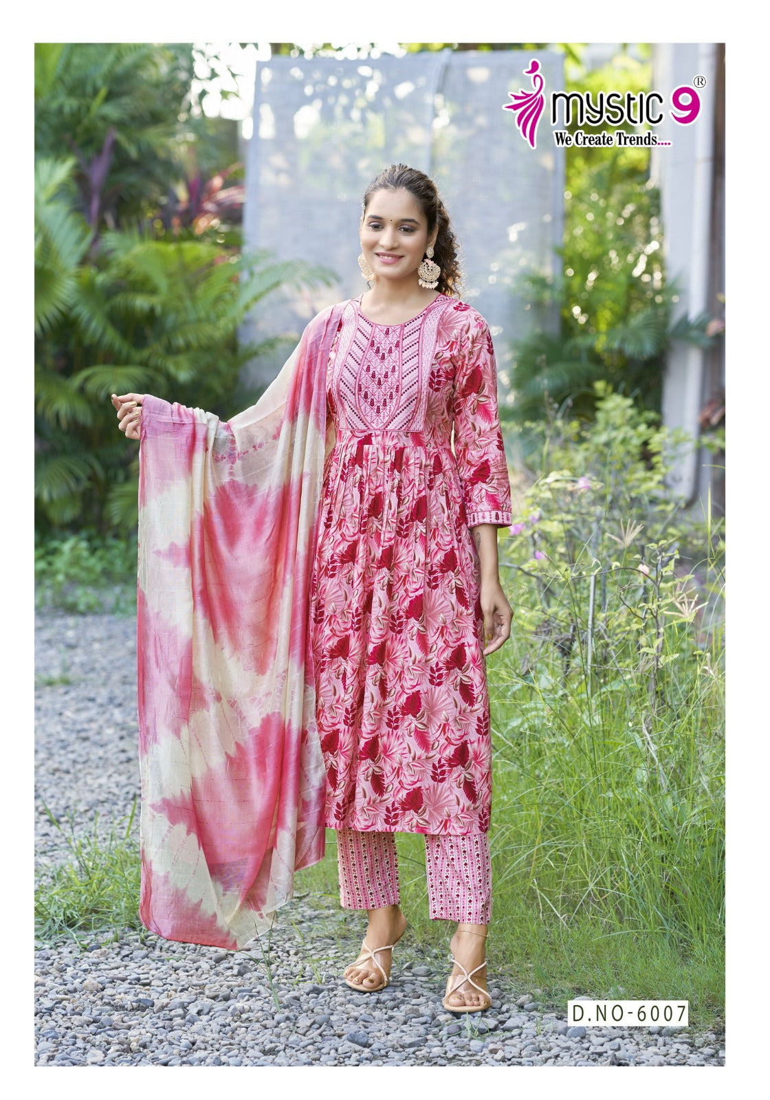 Shanaya Vol 6 Mystic 9 Reyon Readymade Pant Style Suits Exporter Ahmedabad