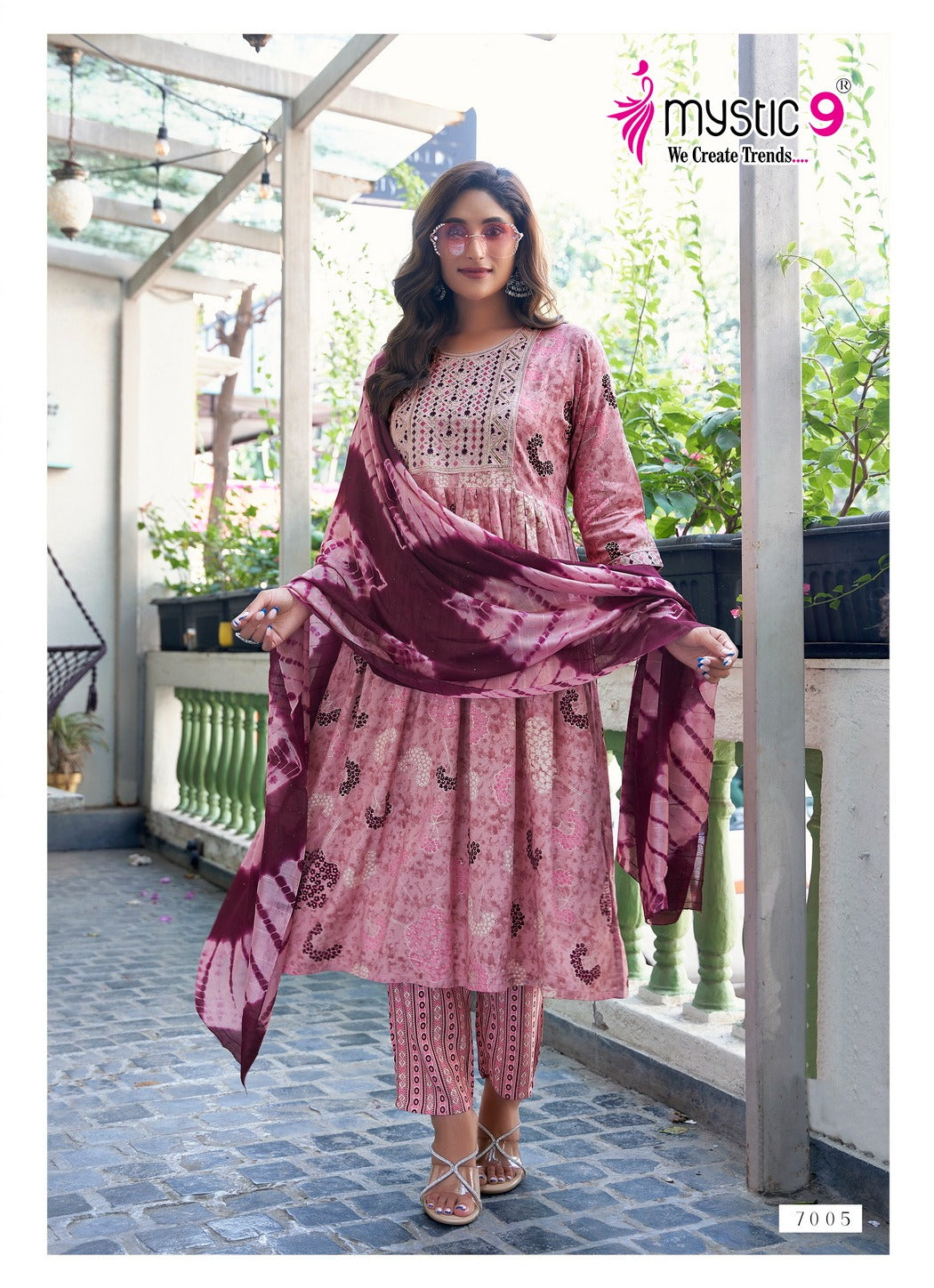 Shanaya Vol 7 Mystic 9 Reyon Readymade Pant Style Suits Supplier