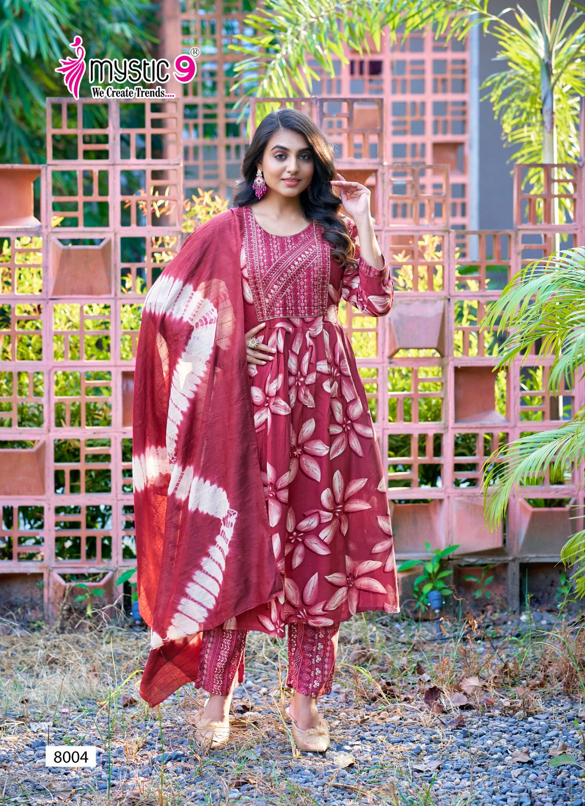 Shanaya Vol 8 Mystic 9 Reyon Readymade Pant Style Suits Wholesaler Ahmedabad