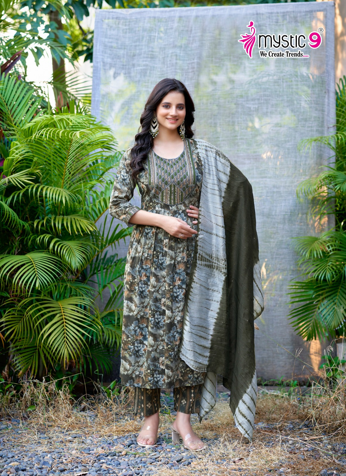 Shanaya Vol 8 Mystic 9 Reyon Readymade Pant Style Suits Wholesaler Ahmedabad