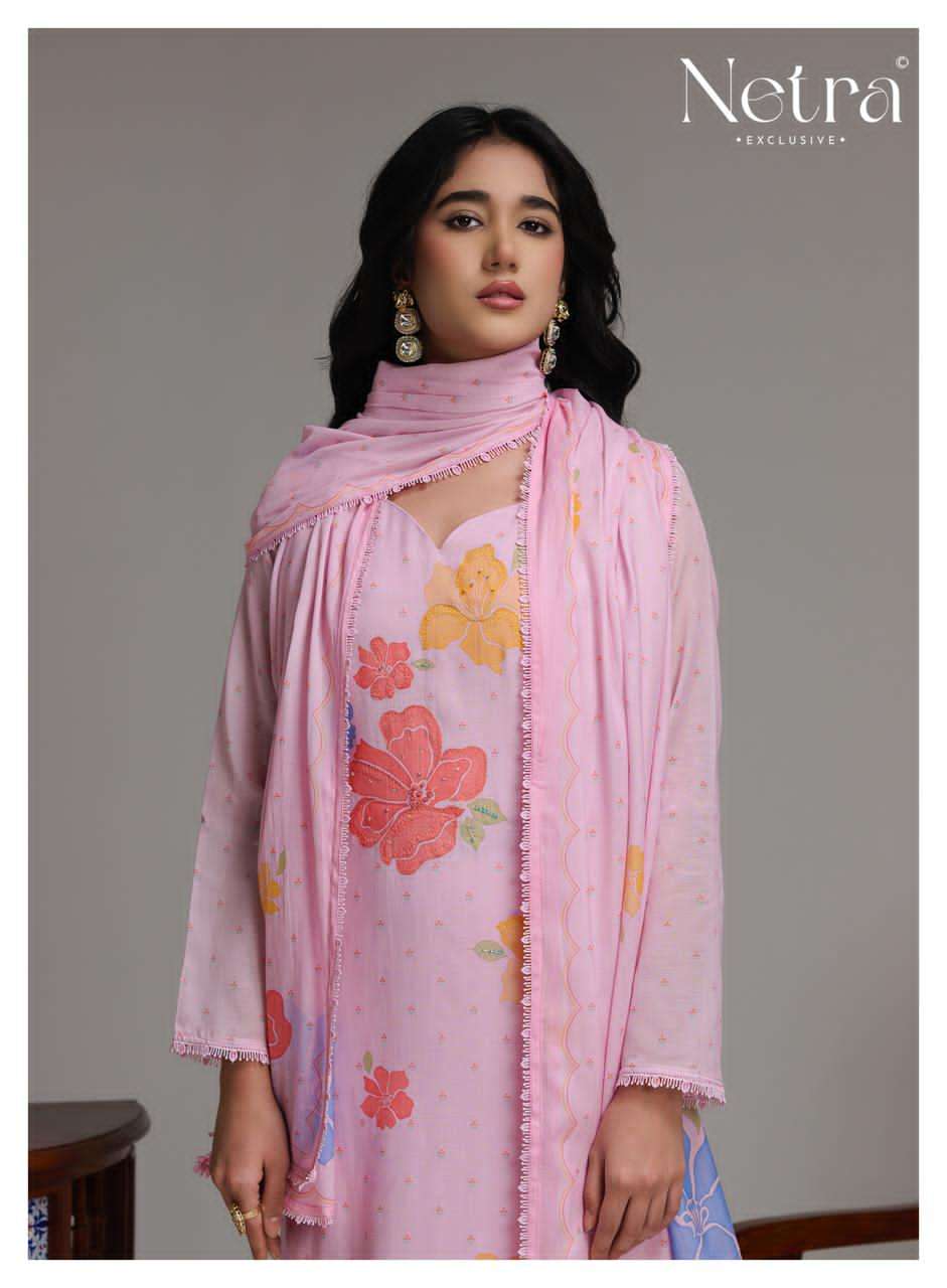 Shanti Netra Banarasi Pant Style Suits Exporter Gujarat