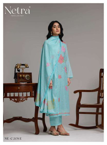Shanti Netra Banarasi Pant Style Suits Exporter Gujarat