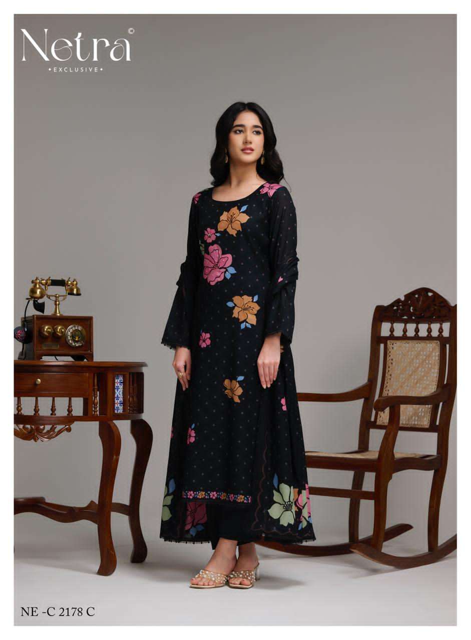 Shanti Netra Banarasi Pant Style Suits Exporter Gujarat