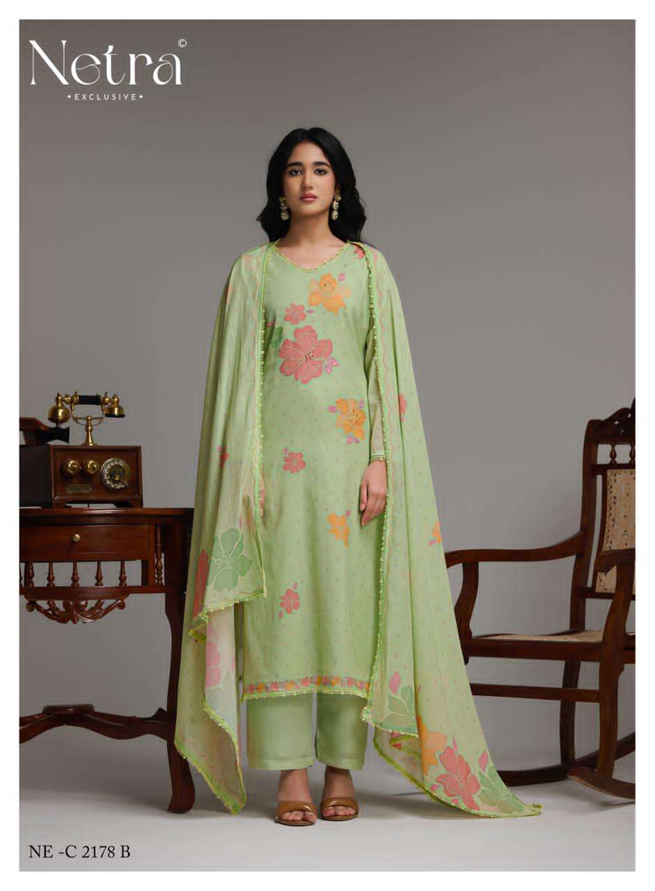 Shanti Netra Banarasi Pant Style Suits Exporter Gujarat