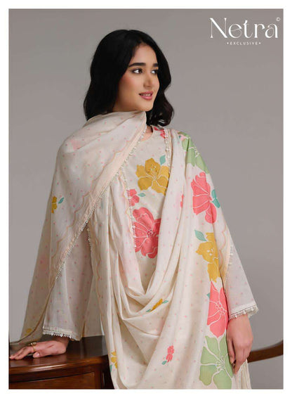 Shanti Netra Banarasi Pant Style Suits Exporter Gujarat