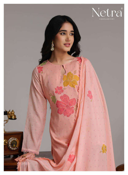Shanti Netra Banarasi Pant Style Suits Exporter Gujarat