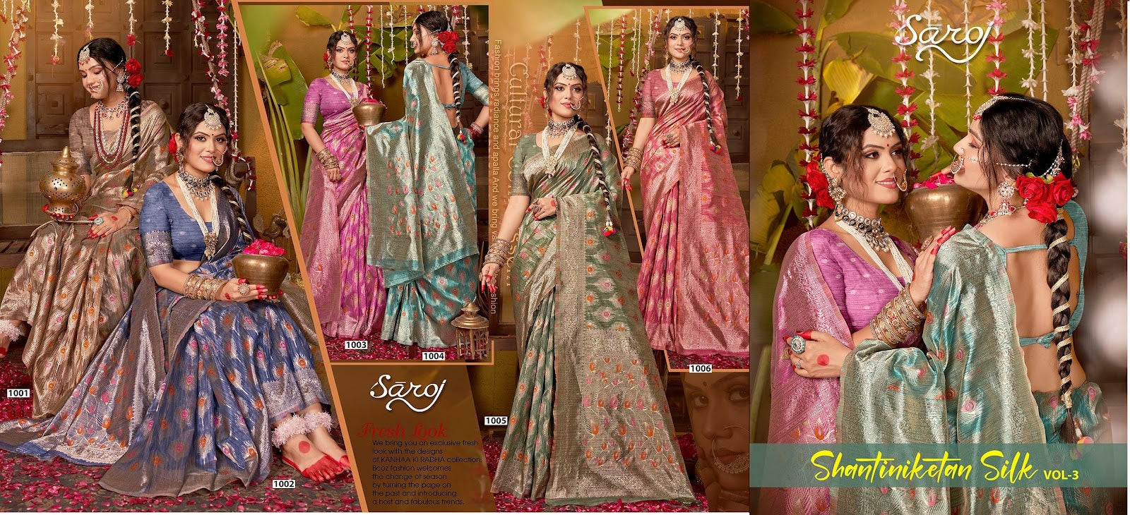 Shantiniketan Silk Saroj Soft Linen Sarees Manufacturer