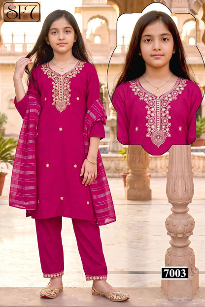 Shanu Vol 1 Sf7 Vetican Girls Readymade Pant Suits Supplier Gujarat
