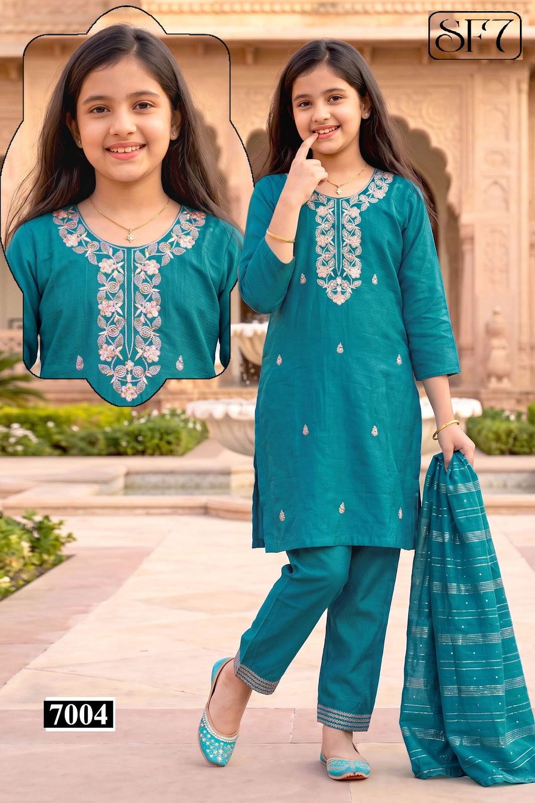 Shanu Vol 1 Sf7 Vetican Girls Readymade Pant Suits Supplier Gujarat