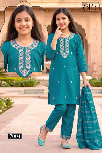Shanu Vol 1 Sf7 Vetican Girls Readymade Pant Suits Supplier Gujarat
