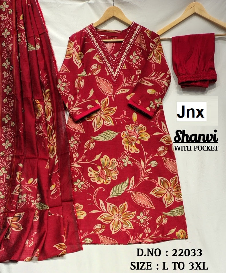 Shanvi Jnx Vartican Print Readymade Pant Style Suits Wholesale