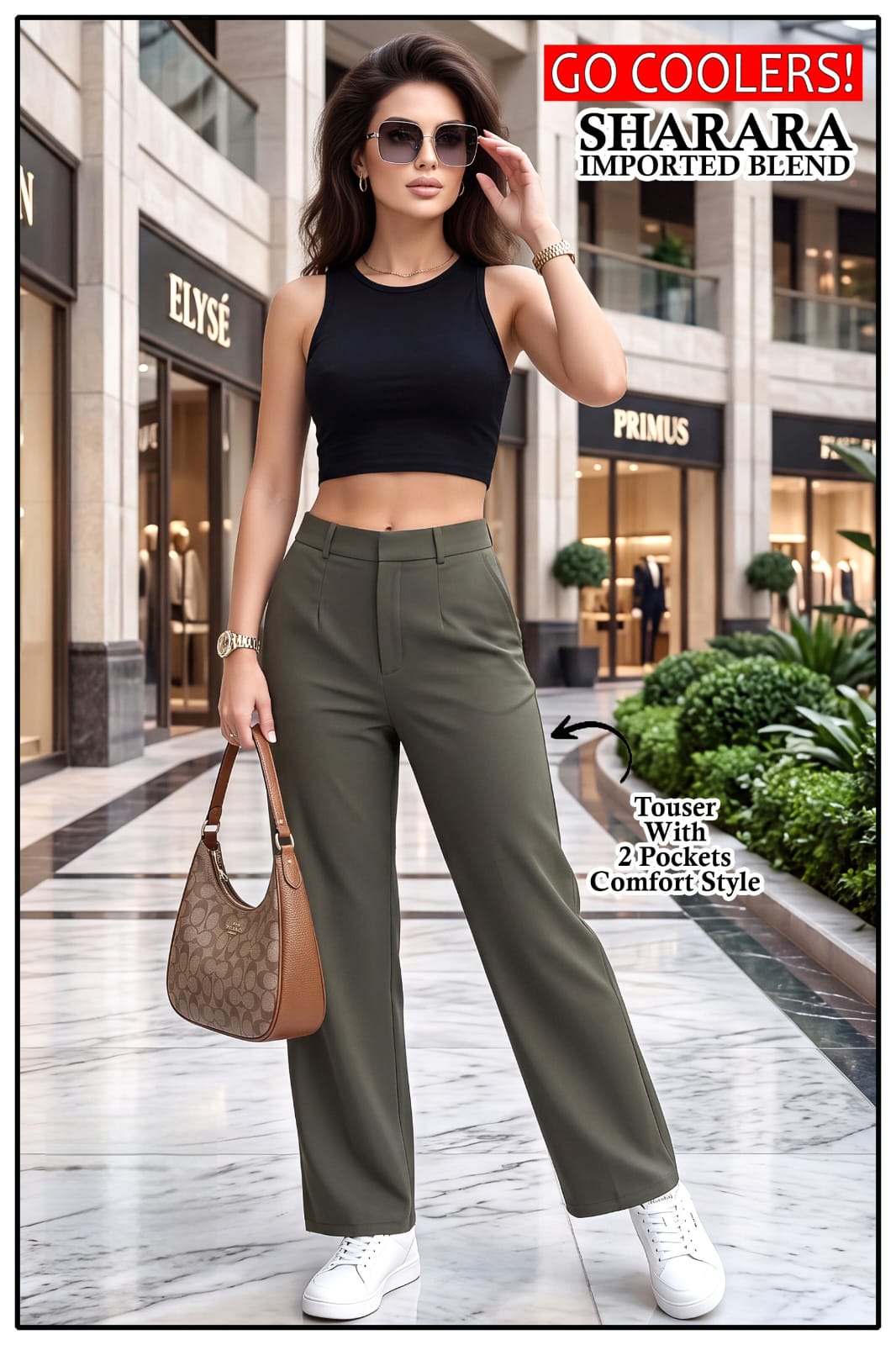 Sharara Korean Amiti Imported Women Trouser Supplier Ahmedabad