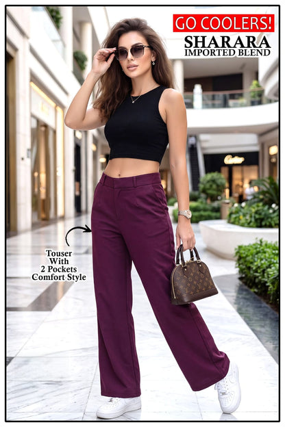 Sharara Korean Amiti Imported Women Trouser Supplier Ahmedabad