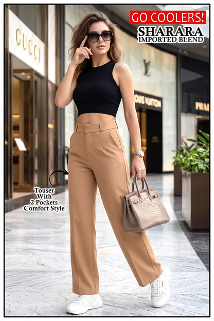 Sharara Korean Amiti Imported Women Trouser Supplier Ahmedabad