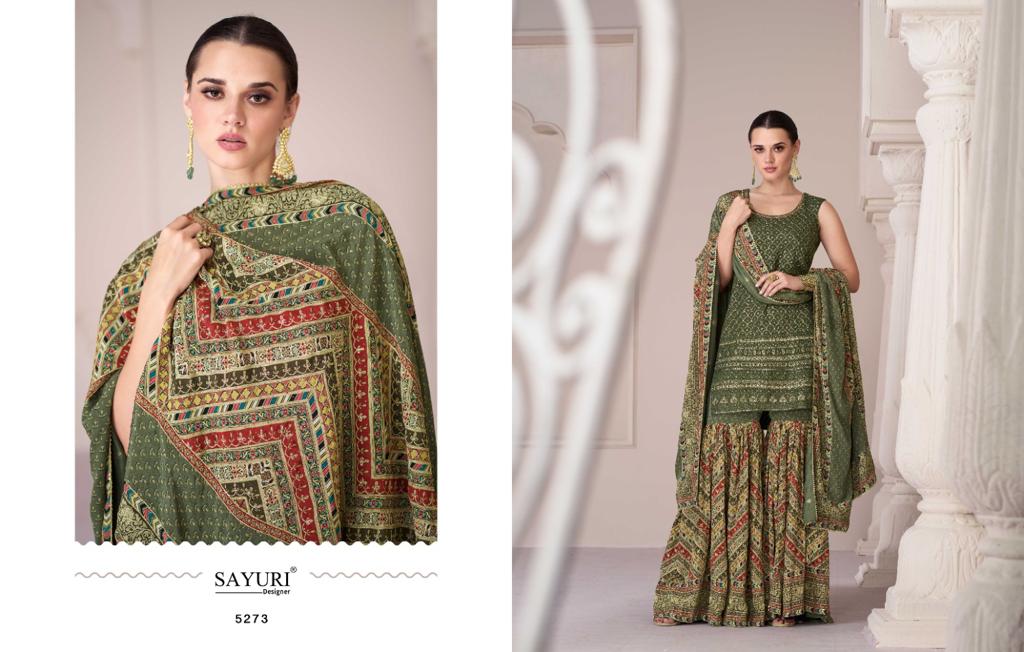 Sharara Sayuri Premium Silk Readymade Suits Manufacturer