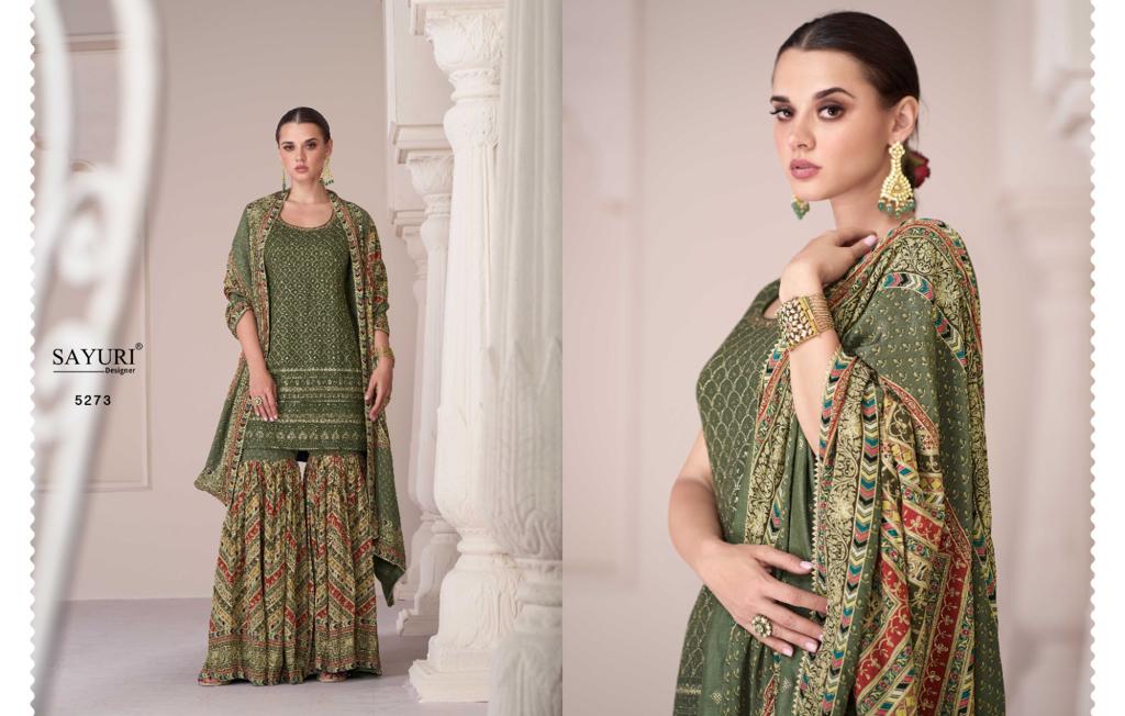 Sharara Sayuri Premium Silk Readymade Suits Manufacturer