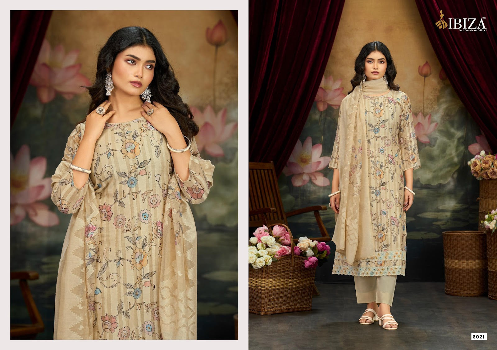 Shararat Ibiza Banarasi Pant Style Suits Manufacturer Gujarat