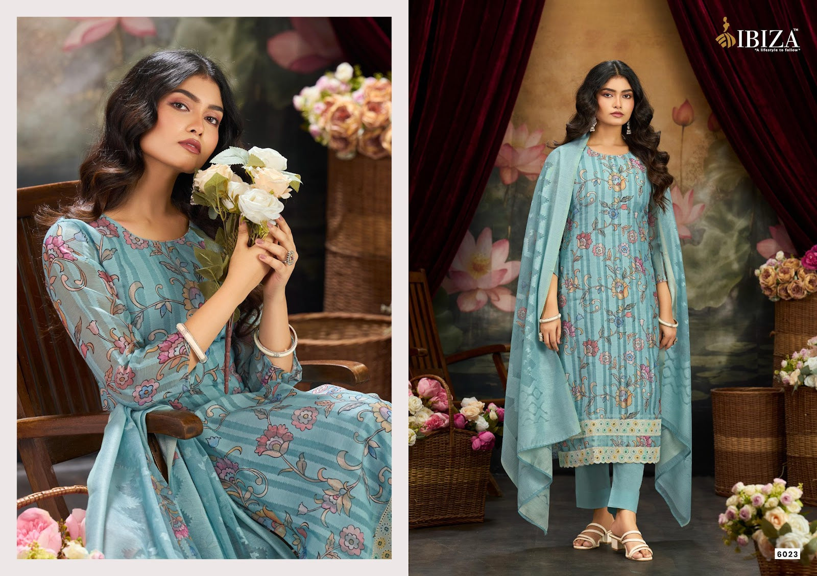 Shararat Ibiza Banarasi Pant Style Suits Manufacturer Gujarat