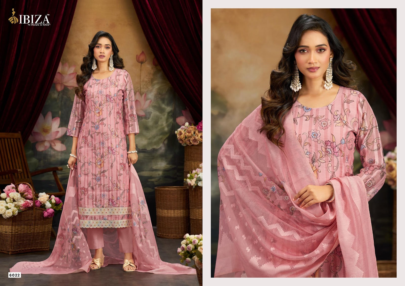 Shararat Ibiza Banarasi Pant Style Suits Manufacturer Gujarat