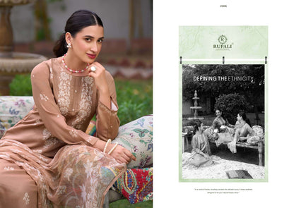 Shararat Rupali Jam Satin Pant Style Suits Wholesaler Gujarat