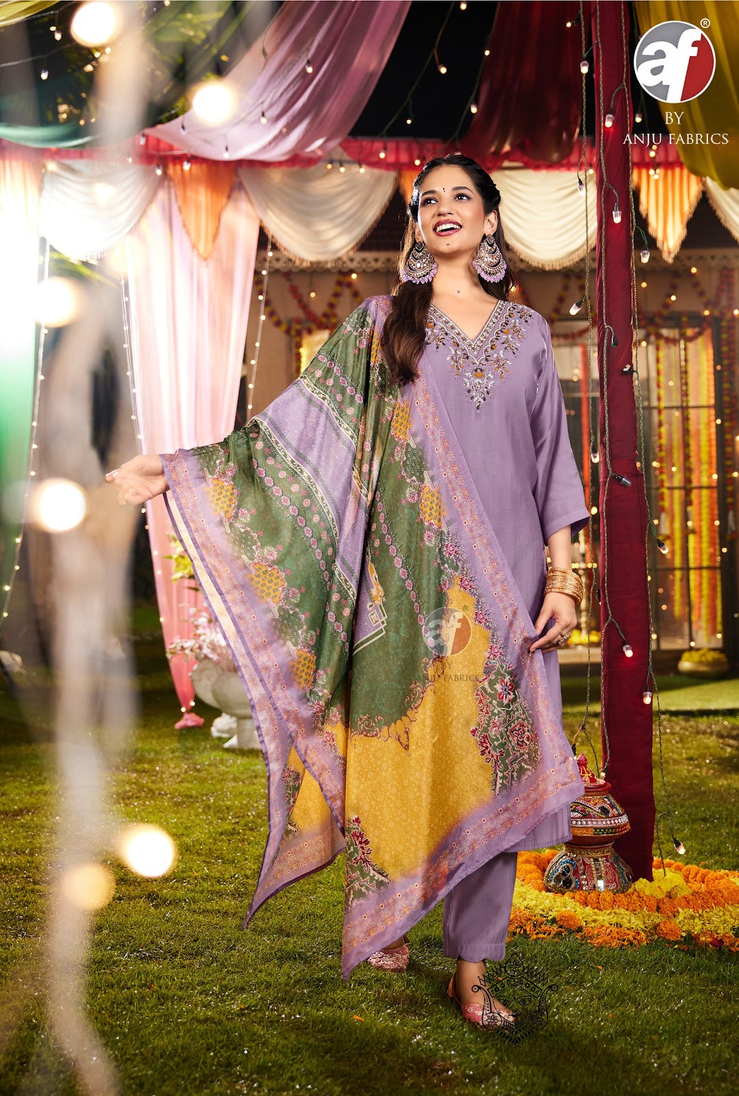 Shararat Vol 8 Af Modal Silk Readymade Pant Style Suits Exporter