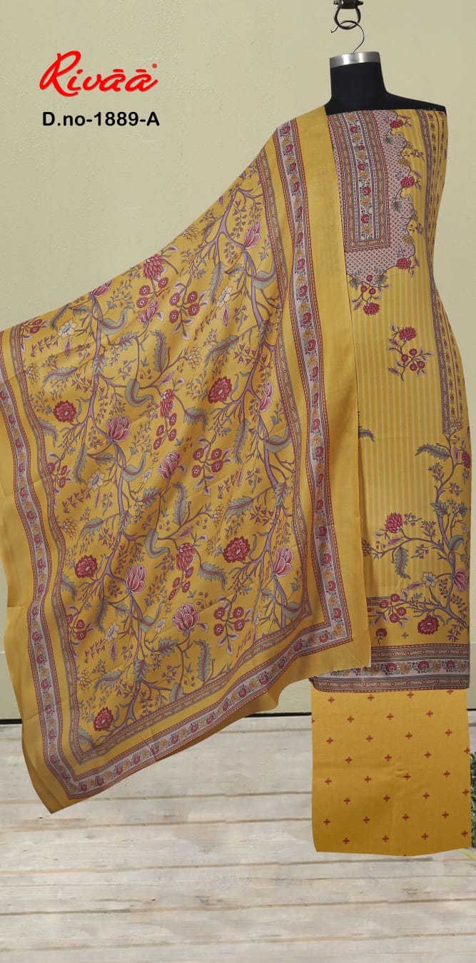 Sharbati 1889 Rivaa Pashmina Suits Exporter India