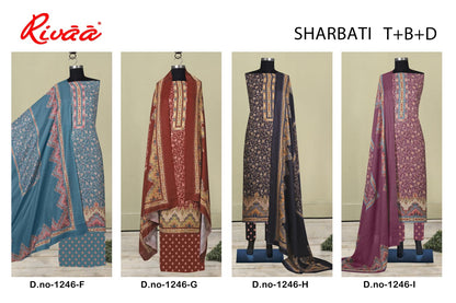 Sharbati Rivaa Pashmina Suits Supplier