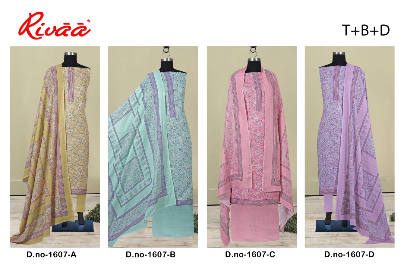 Sharbati Rivaa Pashmina Suits Supplier