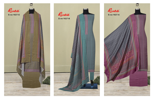 Sharbati Skd 2 Rivaa Pashmina Suits Wholesaler India