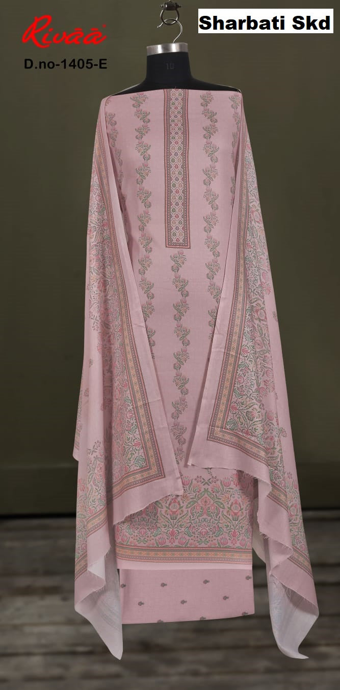 Sharbati Skd Rivaa Pashmina Suits Supplier