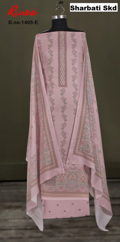 Sharbati Skd Rivaa Pashmina Suits Supplier