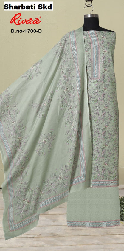 Sharbati Skd Rivaa Pashmina Suits Supplier