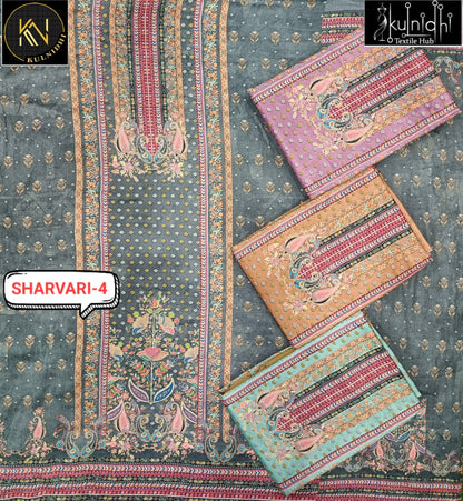 Sharvari Kulnidhi Zam Cotton Salwar Suits Supplier