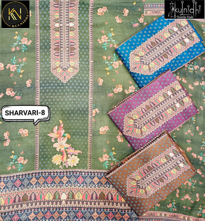 Sharvari Kulnidhi Zam Cotton Salwar Suits Supplier