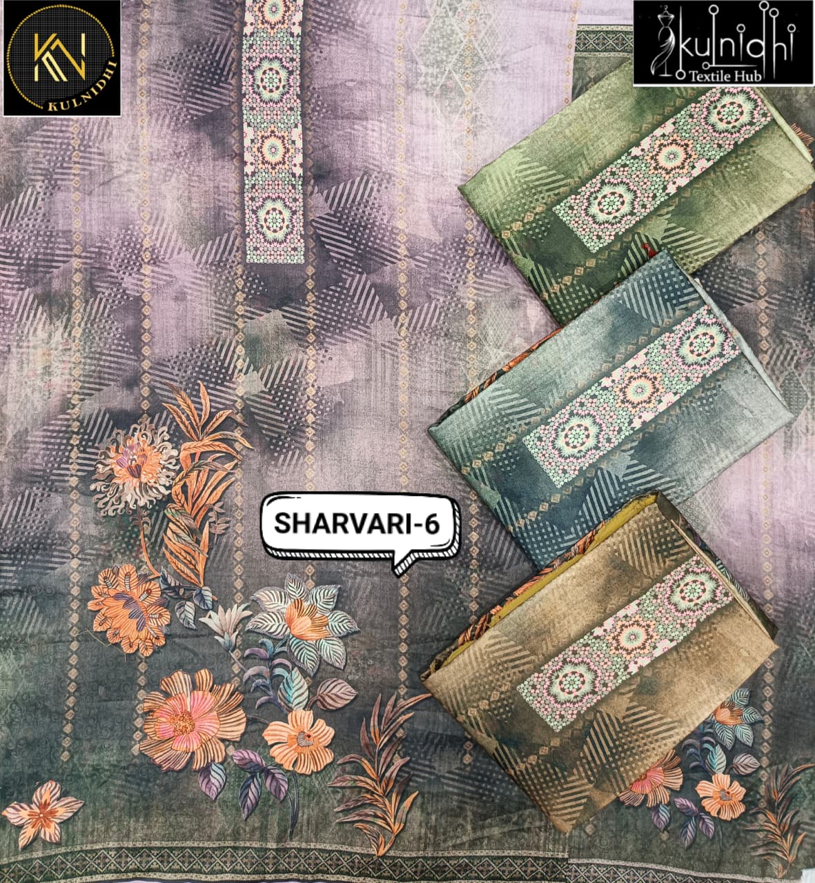 Sharvari Kulnidhi Zam Cotton Salwar Suits Supplier