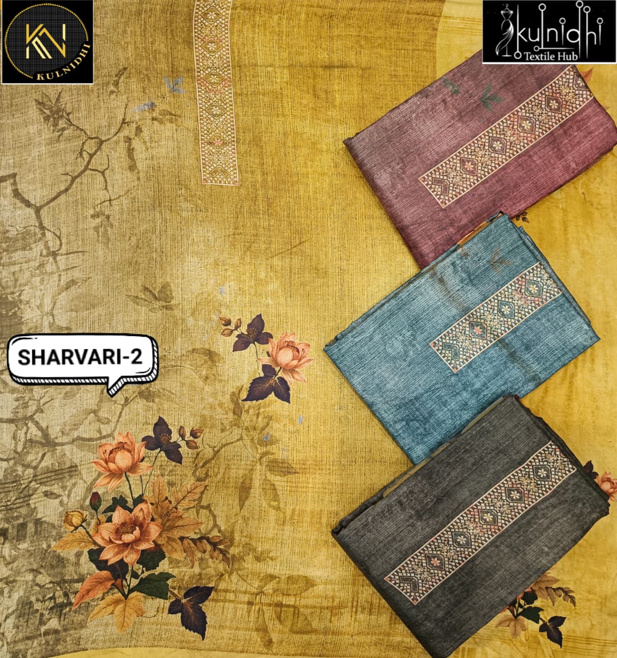 Sharvari Kulnidhi Zam Cotton Salwar Suits Supplier