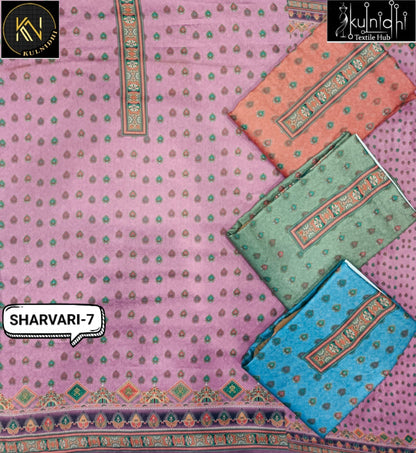 Sharvari Kulnidhi Zam Cotton Salwar Suits Supplier