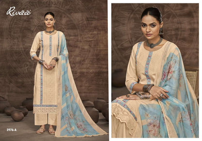 Sharvin Rivaa Italian Lawn Pant Style Suits Supplier India