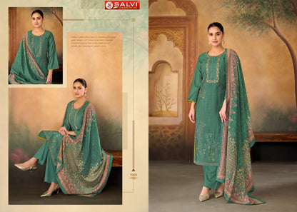 Shaurvi Salvi Fashion Vintage Silk Pant Style Suits Wholesale Rate