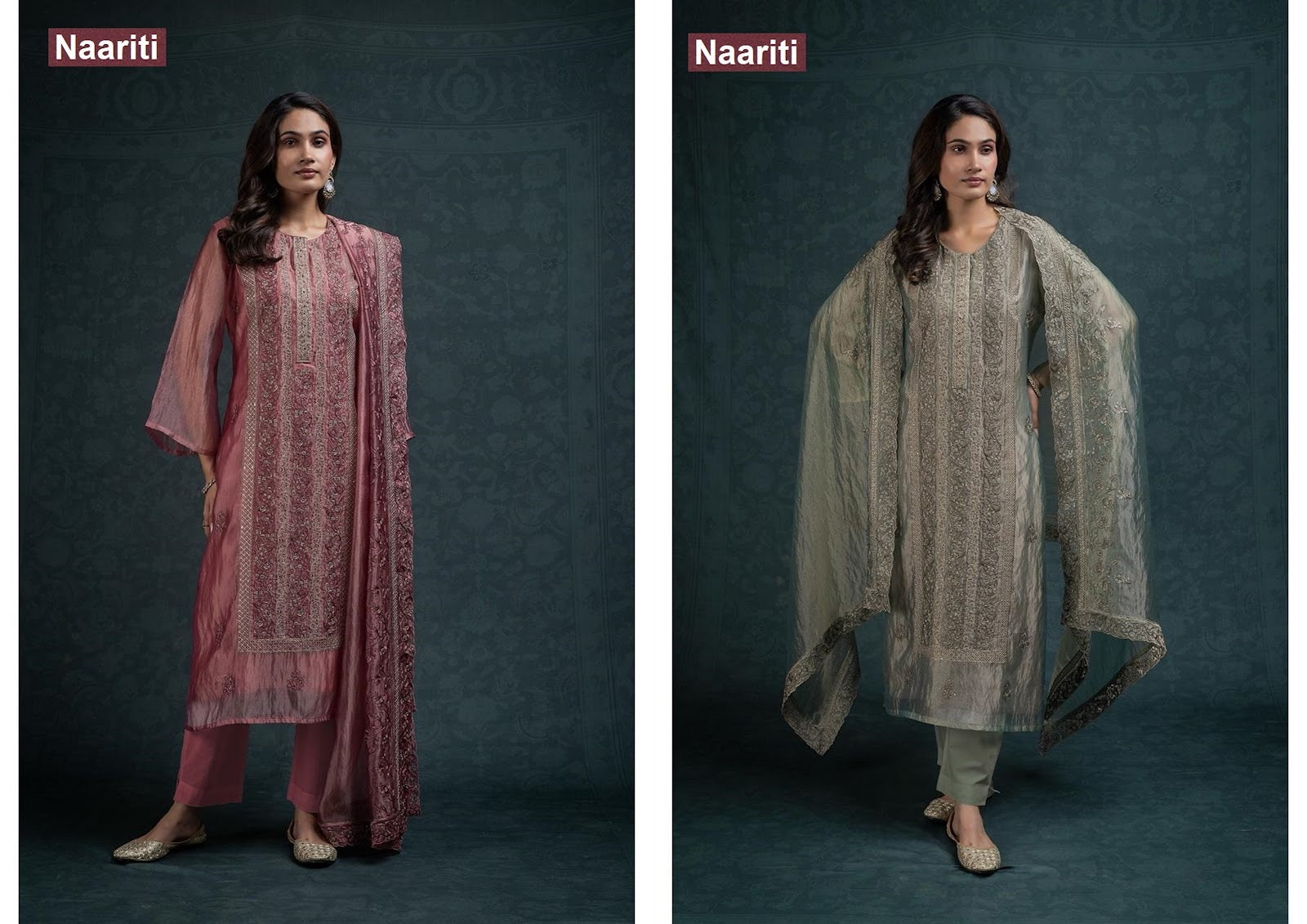 Shavra 2779 Naariti Tissue Organza Pant Style Suits Wholesaler Ahmedabad